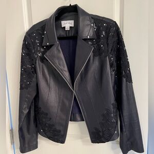 Joseph Ribkoff Lace Detail Jacket